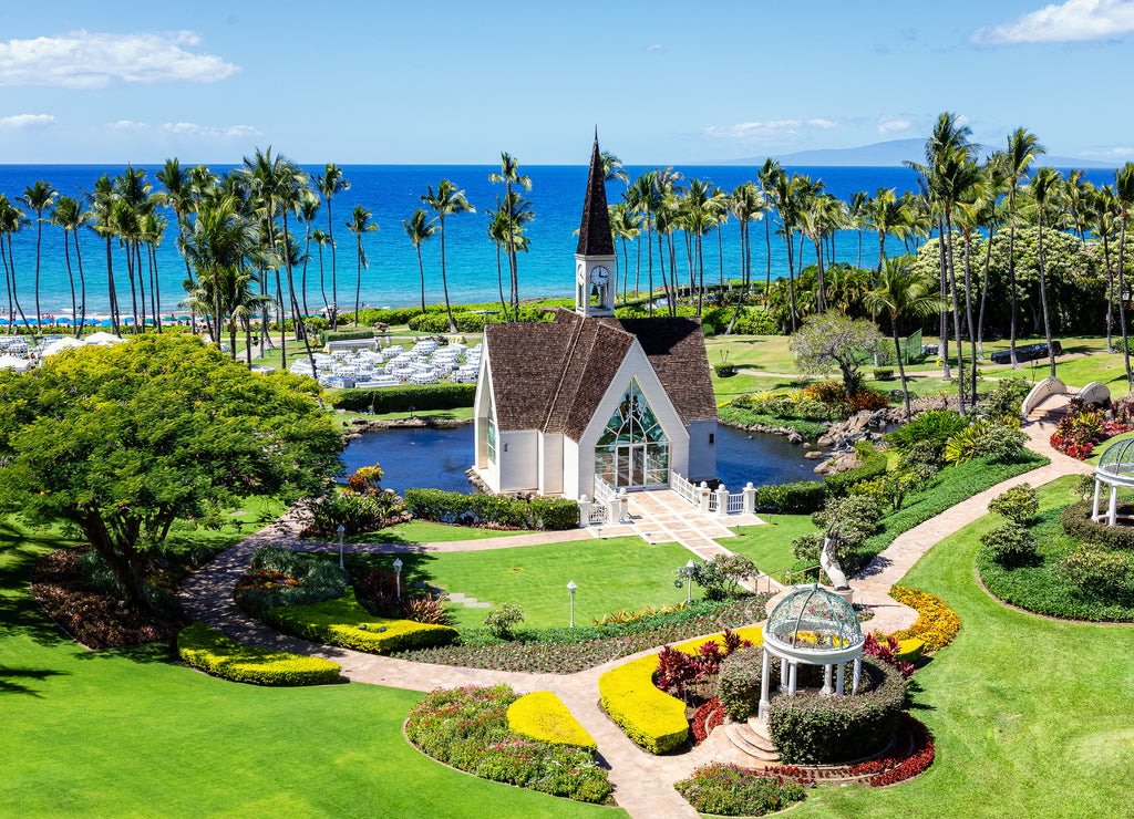 Garden Chapel in Maui Hawaii