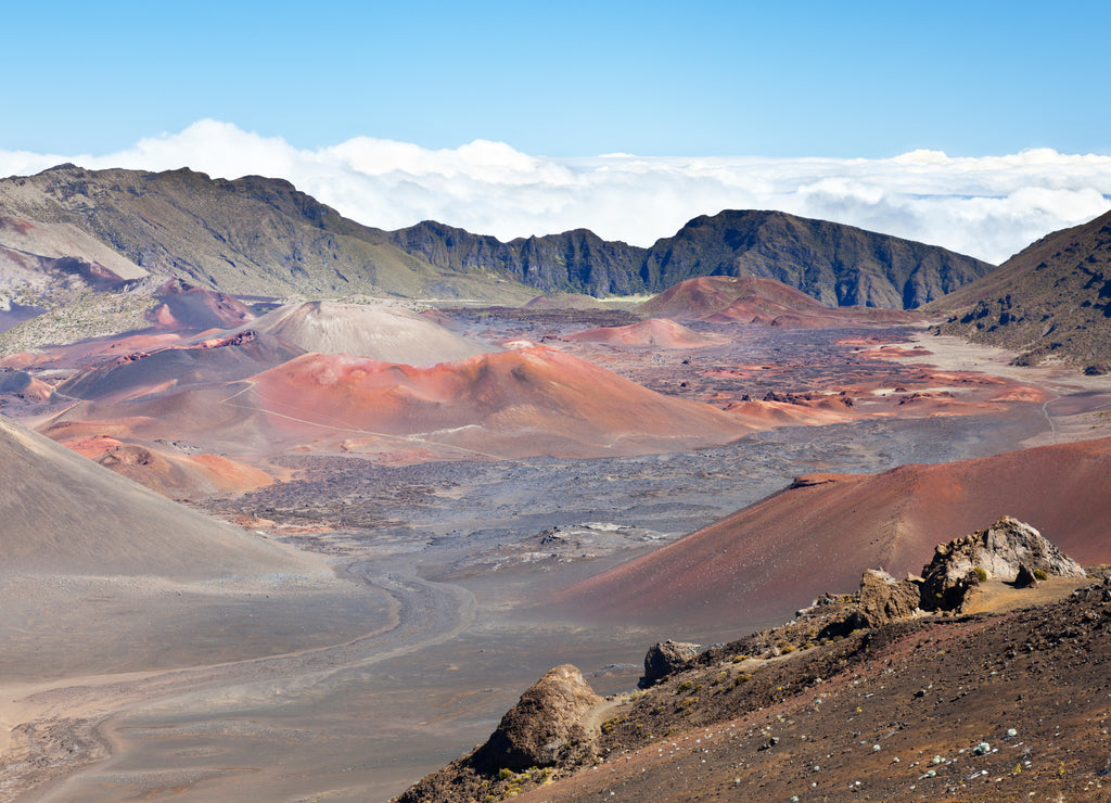 Haleakala Crater, Maui, Hawaii