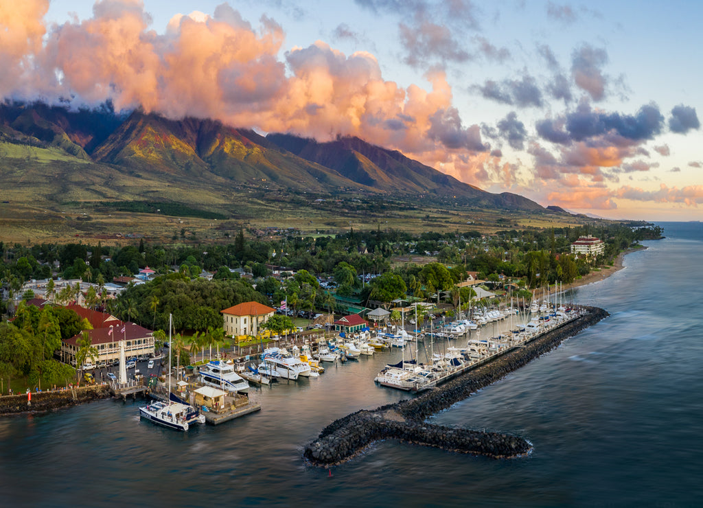 Lahaina Harbor, Maui, Hawaii