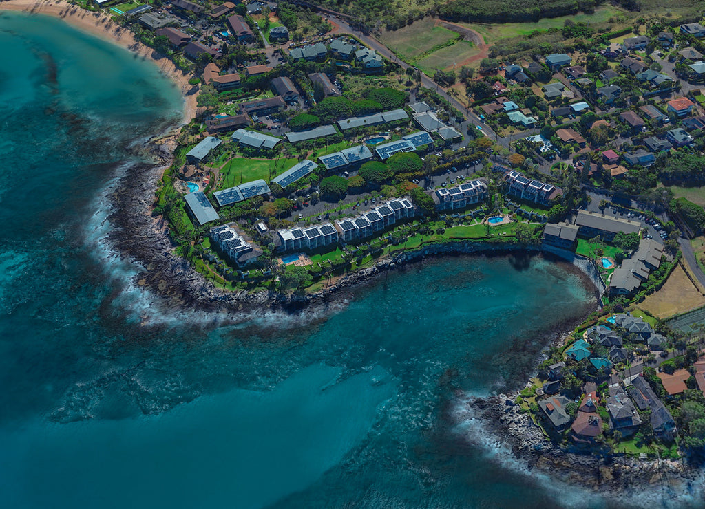 coast of Lahaina Hawaii USA