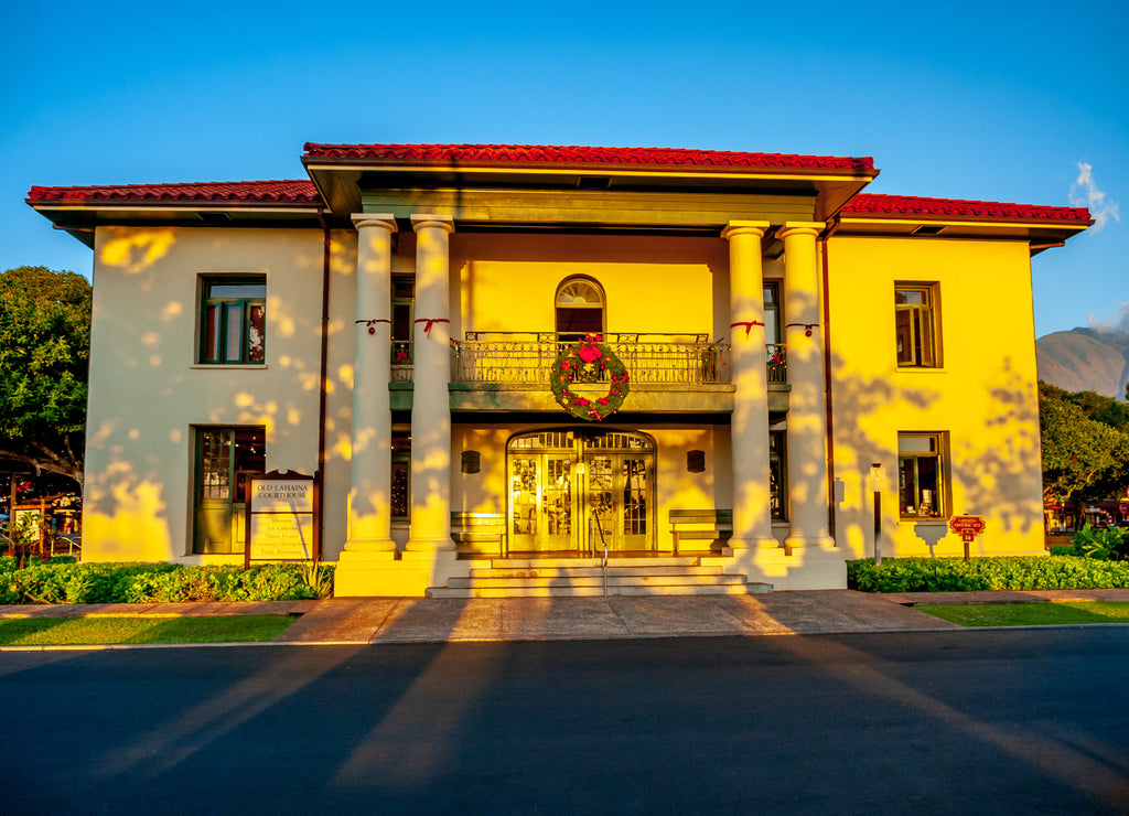 Lahaina Courthouse Hawaii