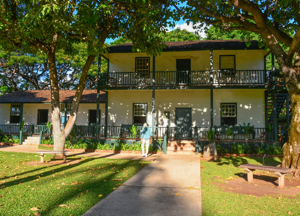 Historical Lahaina In Maui, Hawaiian Islands