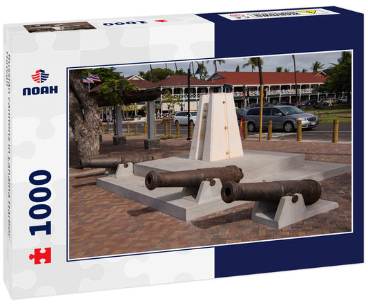 Russian cannons in Lahaina Harbor Hawaii