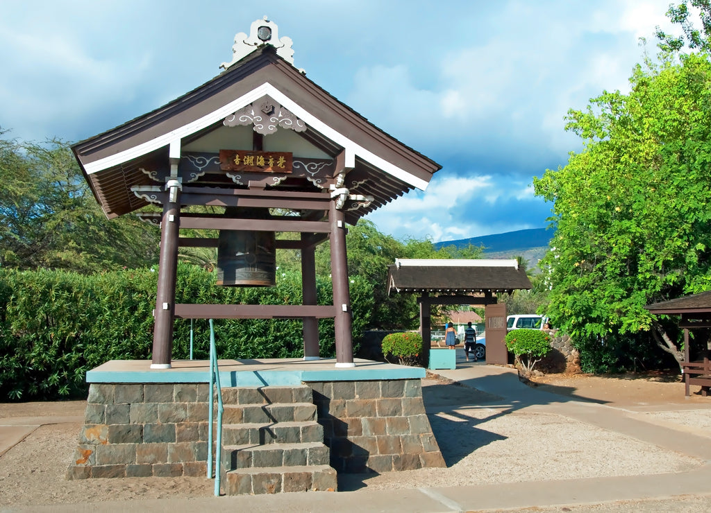 Lahaina jodo mission on Maui Island Hawaii