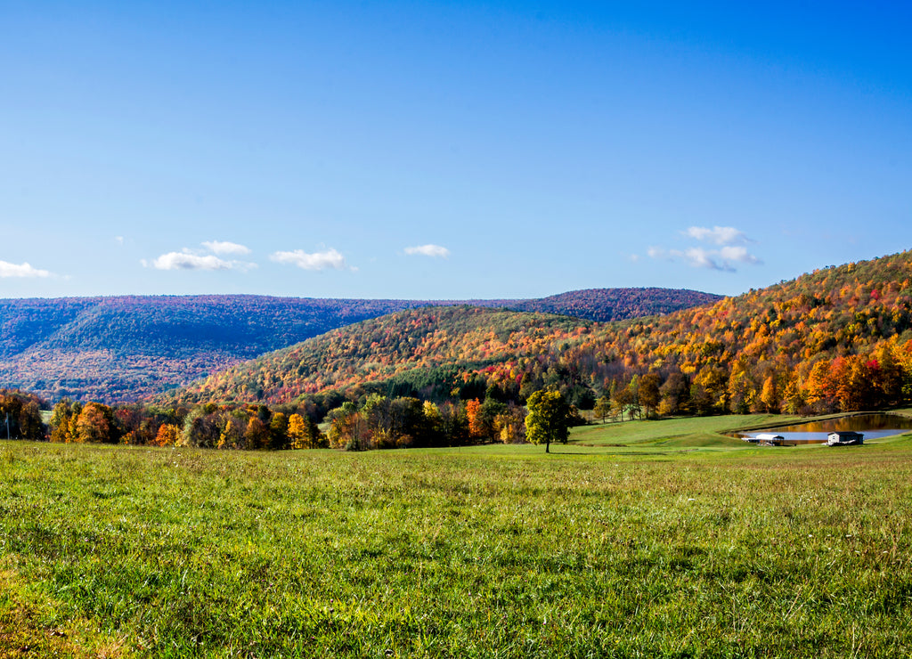 Pennsylvania Mountains in the fall