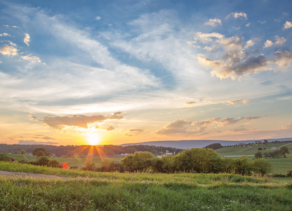 Central Pennsylvania August Sunset