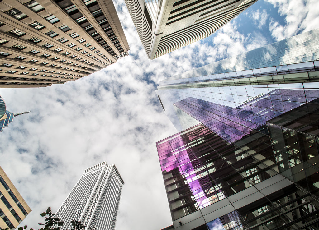 Buildings in the Center City of Philadelphia, Pennsylvania