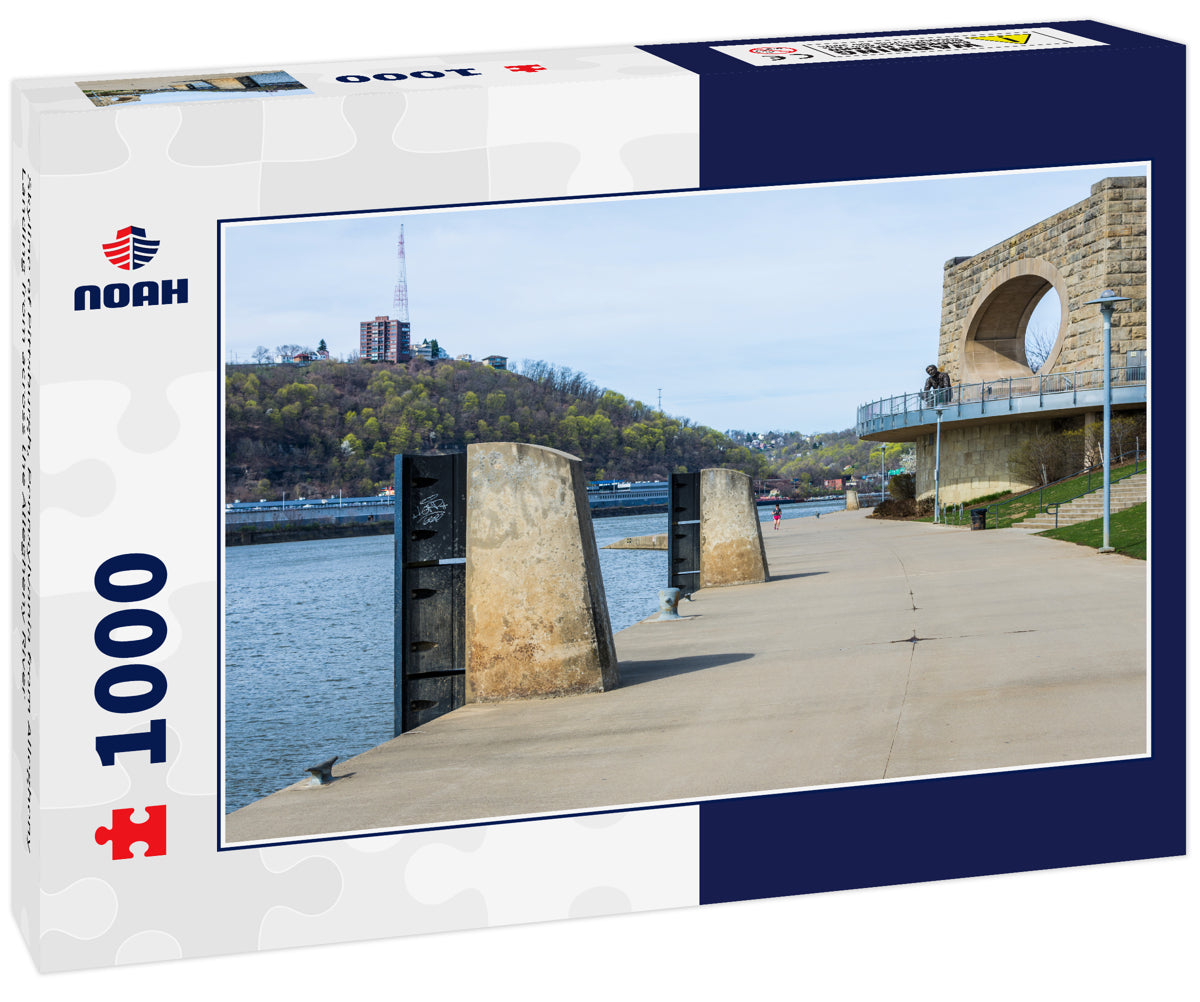 Skyline of Pittsburgh, Pennsylvania from Allegheny Landing from across the Allegheny River