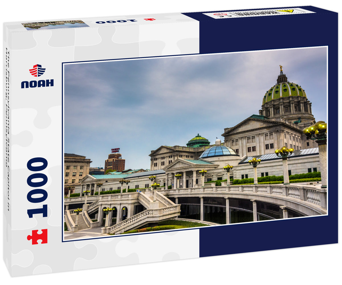 The Pennsylvania State Capitol in Harrisburg, Pennsylvania