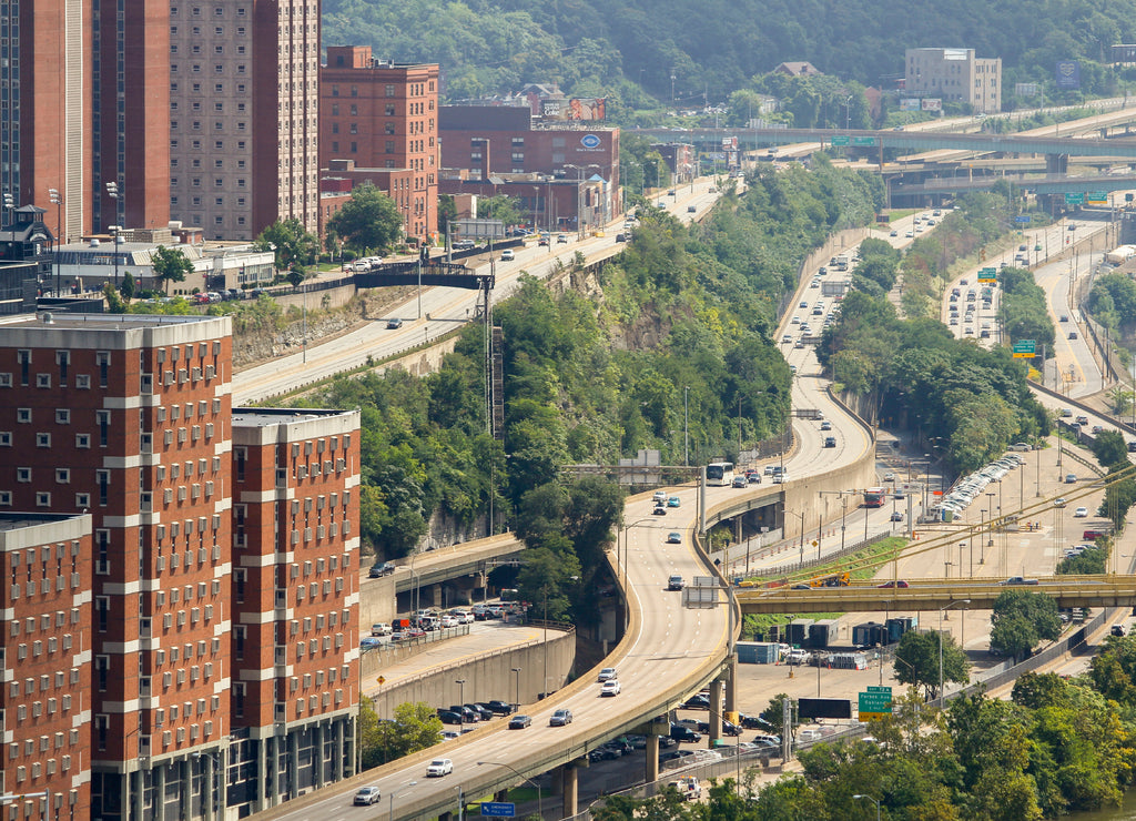 Highway, Pittsburgh, Pennsylvania, USA