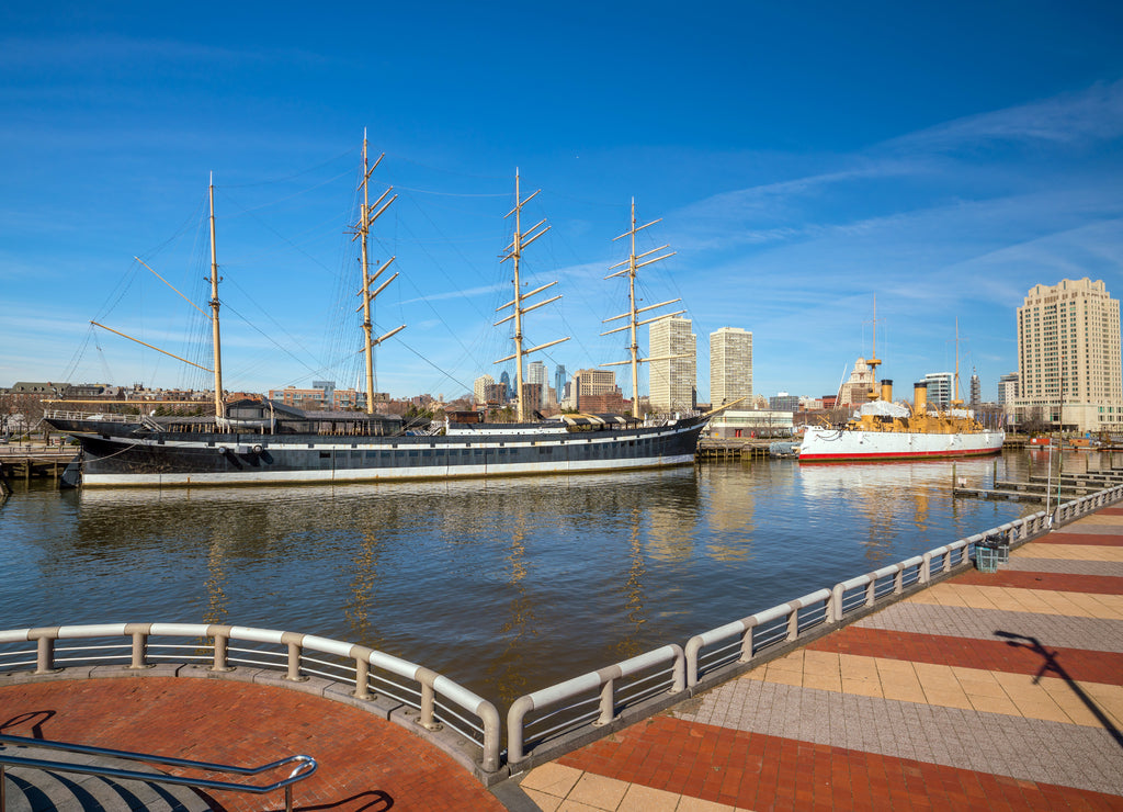 Penn Landing in Philadelphia, Pennsylvania