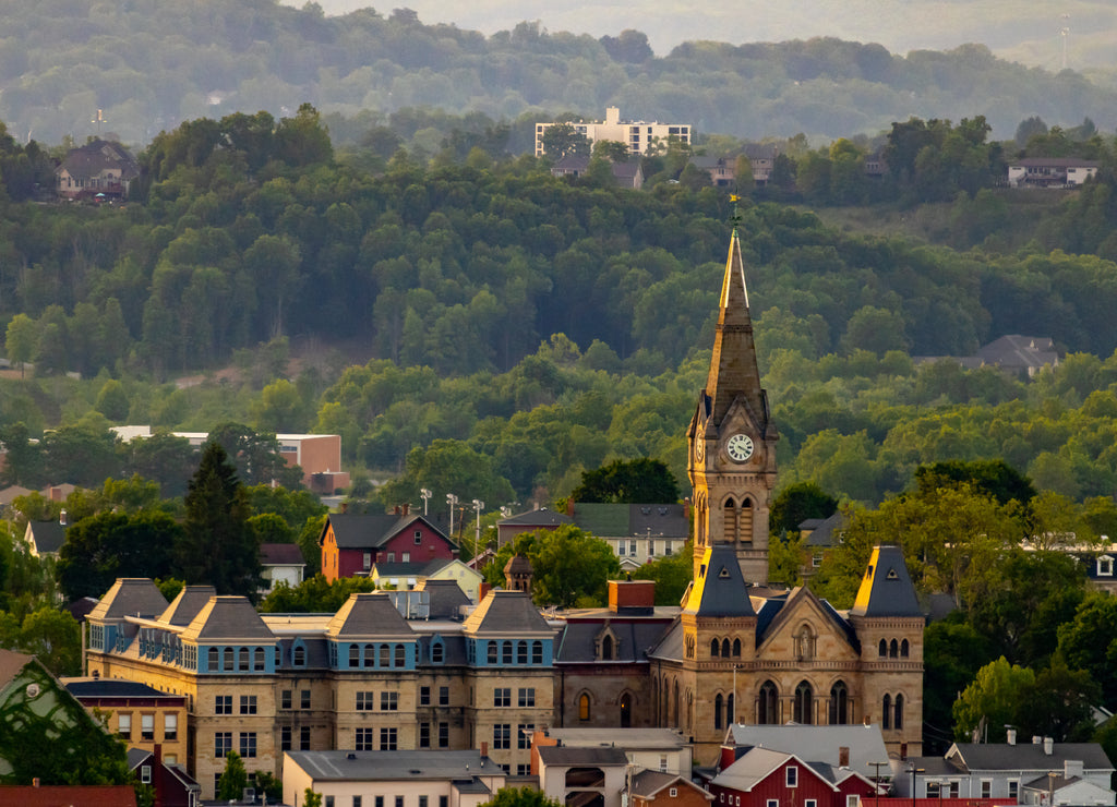 View of the Blair County Courthouse in Hollidaysburg, Pennsylvania, USA