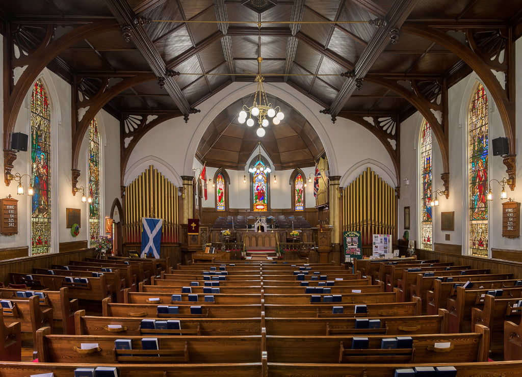 First Presbyterian Church in downtown Pittsburgh, Pennsylvania