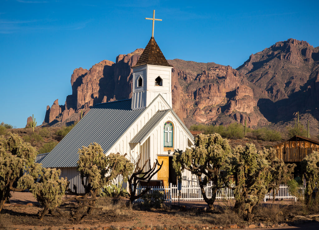 Superstition Mountains in Arizona