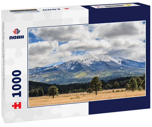 San Francisco Peaks with Snow, Flagstaff, Arizona
