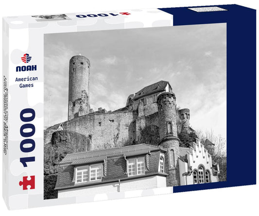 Noah Jigsaw Puzzle Kansas City, Missouri, USA downtown skyline with Union Station in black white 1000 pieces