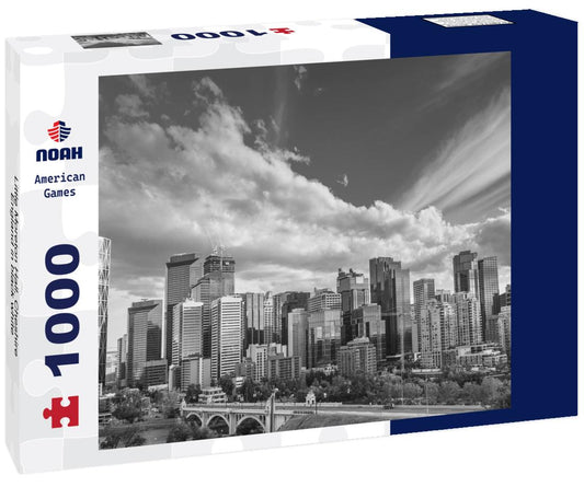 Noah Jigsaw Puzzle Little Moreton Hall, Cheshire, England in black white 1000 pieces