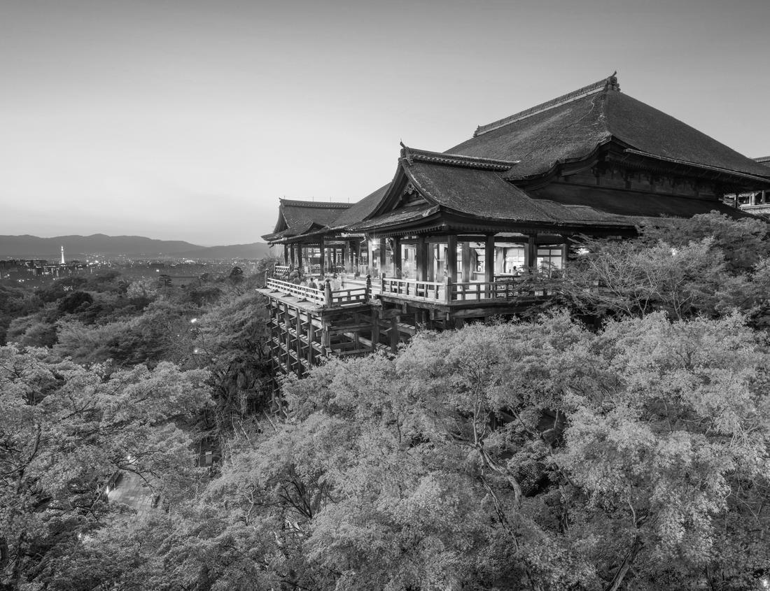 Noah Jigsaw Puzzle Austin Texas skyline with sunset in black white 1000 pieces
