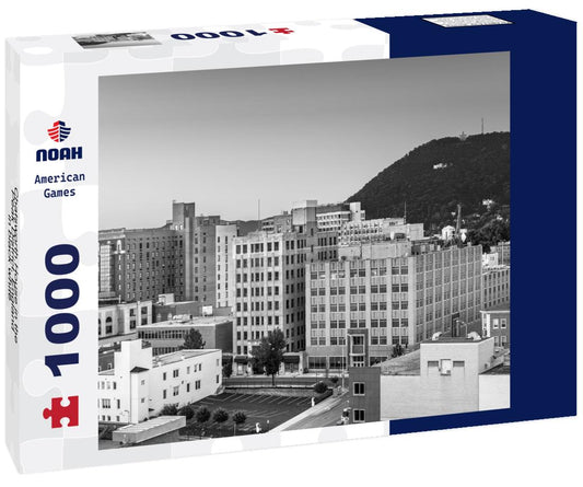 Noah Jigsaw Puzzle Chatsworth House in the Peak District, England in black white 1000 pieces