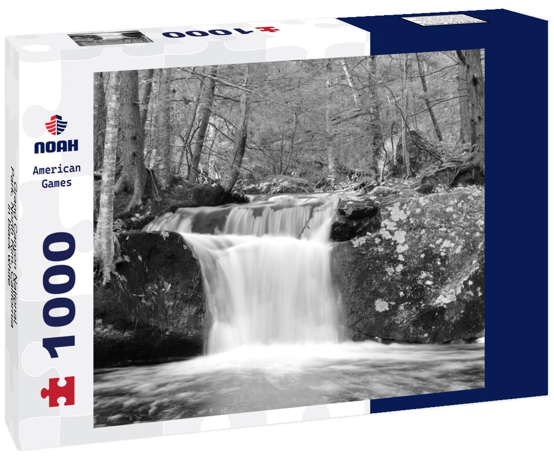 Noah Jigsaw Puzzle Grand Canyon National Park, North Rim, California in black white 1000 pieces