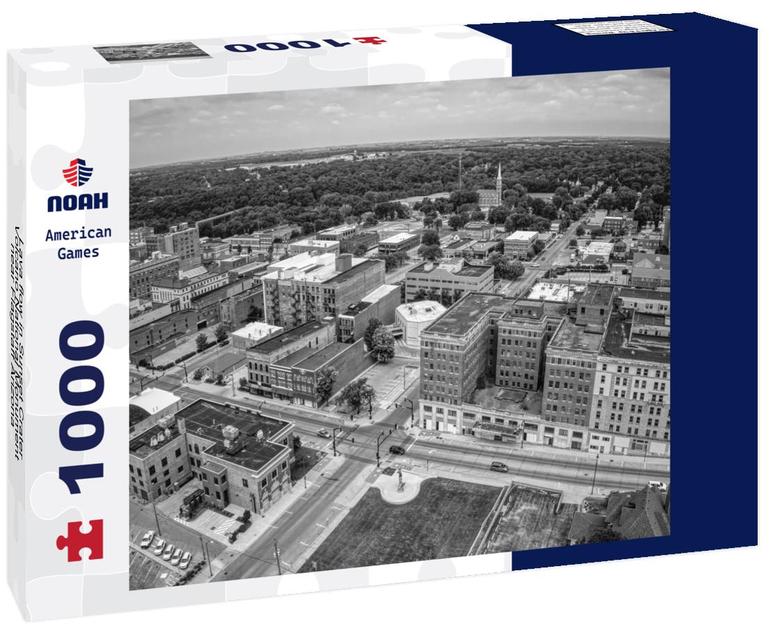 Noah Jigsaw Puzzle Lava flow in Sunset Crater Volcano National Monument near Flagstaff Arizona in black white 1000 pieces