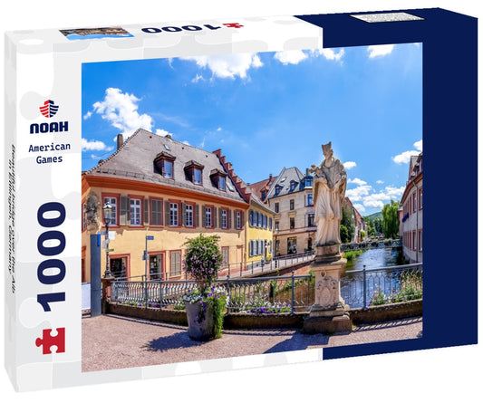 Noah Jigsaw Puzzle Beautiful bridge over the Alb in Ettlingen, Germany 1000 pieces
