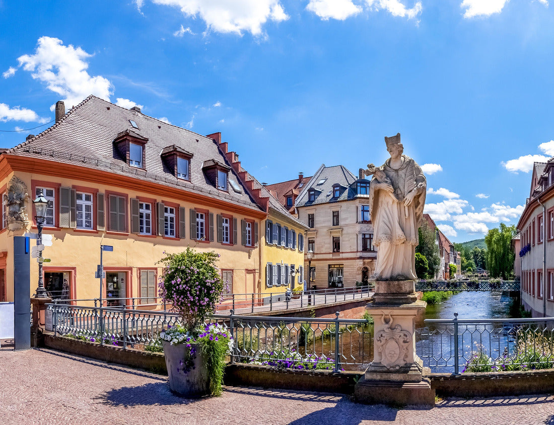Noah Jigsaw Puzzle Beautiful bridge over the Alb in Ettlingen, Germany 1000 pieces
