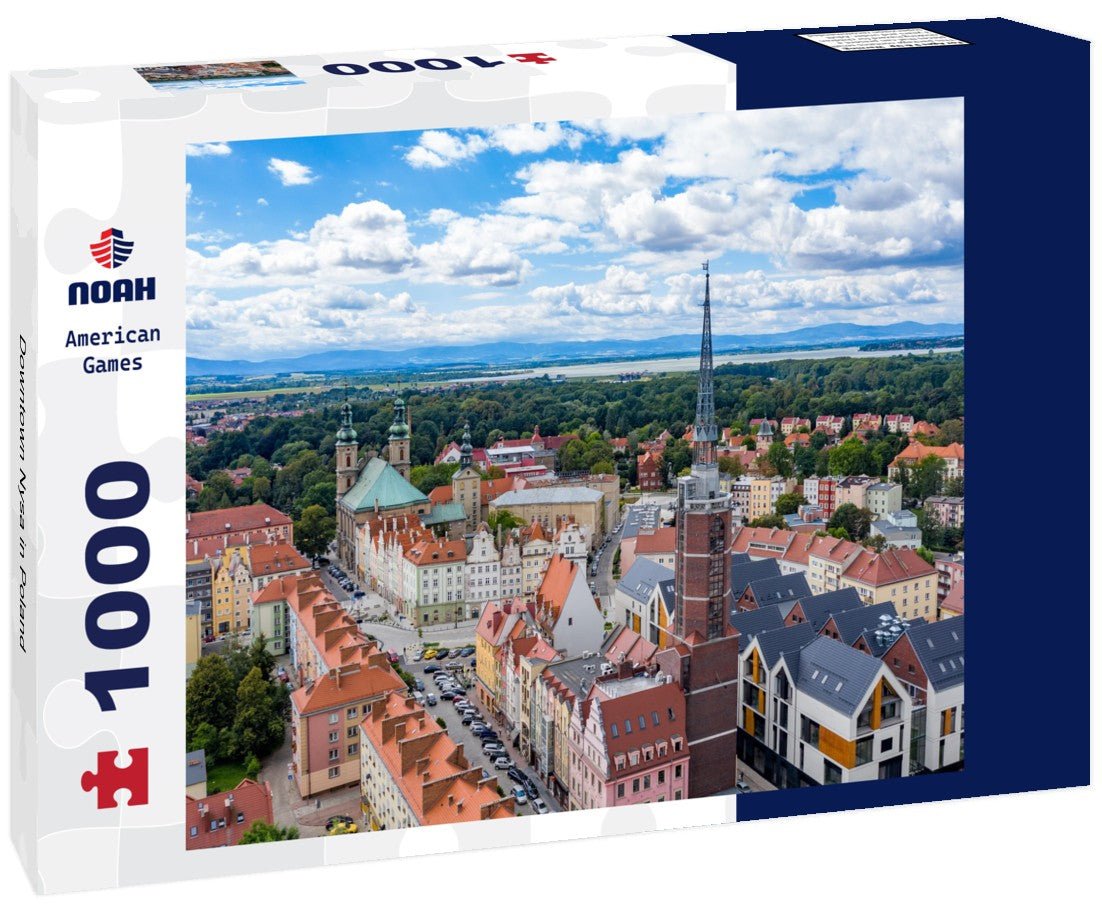 Noah Jigsaw Puzzle Downtown Nysa in Poland 1000 pieces
