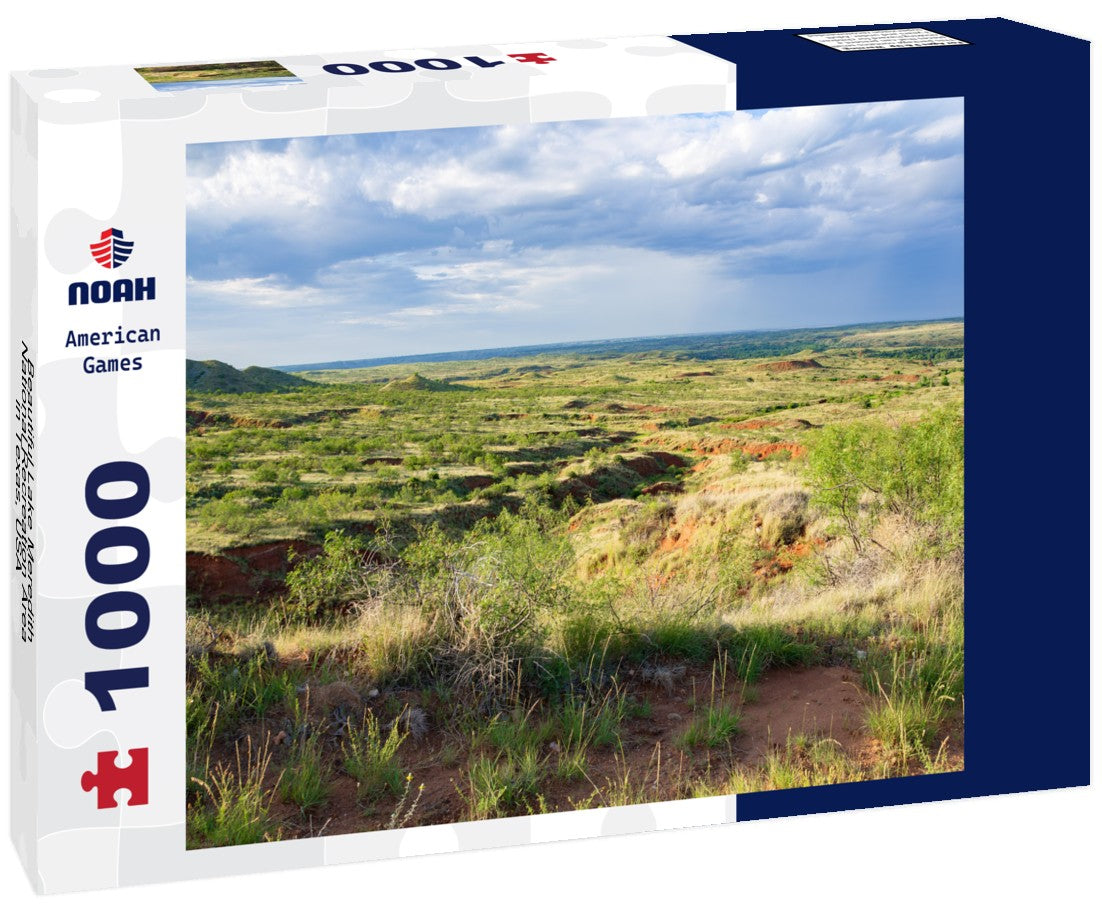 Noah Jigsaw Puzzle Beautiful Lake Meredith National Recreation Area in Texas, USA 1000 pieces