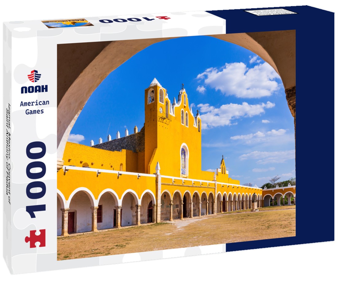 Noah Jigsaw Puzzle Izamal, Mexico. Convent of Saint Anthony of Padua 1000 pieces