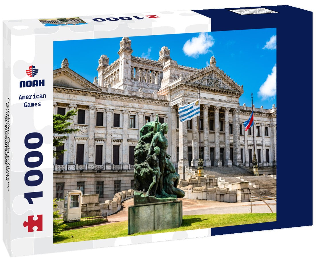 Noah Jigsaw Puzzle Legislative Palace Uruguay, a monumental building in Montevideo 1000 pieces