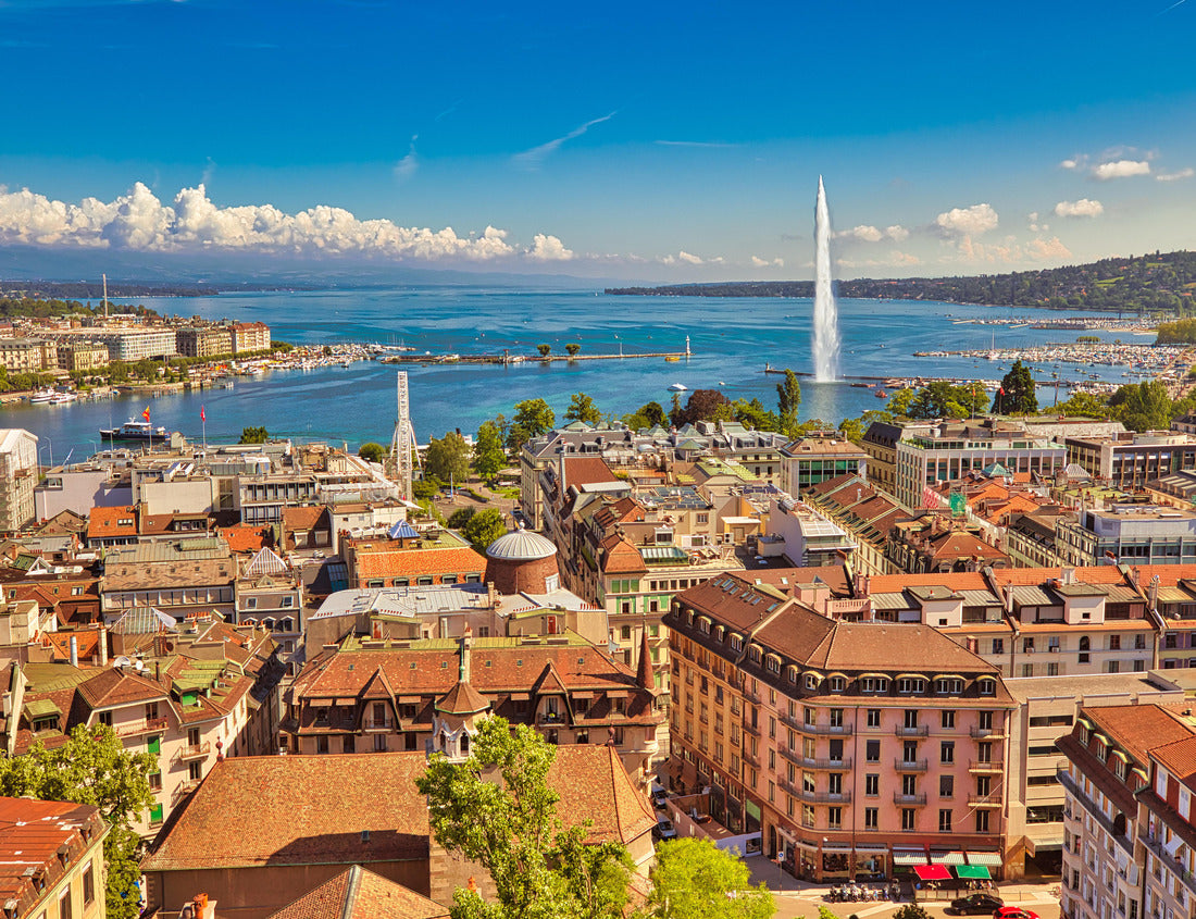 Noah Jigsaw Puzzle Geneva skyline 1000 pieces