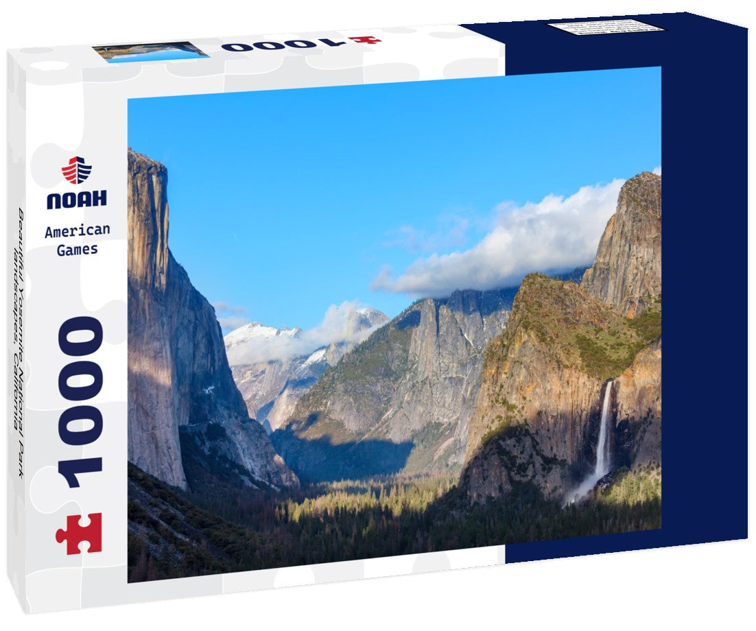 Noah Jigsaw Puzzle Beautiful Yosemite National Park landscapes, California 1000 pieces