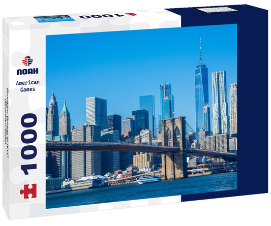 Noah Jigsaw Puzzle Brooklyn Bridge in NYC (Brooklyn Side) 1000 pieces