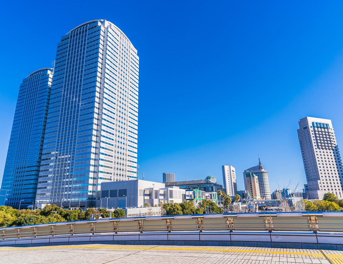 Noah Jigsaw Puzzle Landscape of Makuhari New City, Chiba Prefecture, Japan. Makuhari is a new business district near Tokyo 1000 pieces