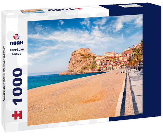 Noah Jigsaw Puzzle Bright view of Scilla town with Ruffo castle on the background 1000 pieces