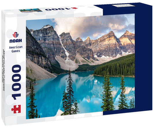 Noah Jigsaw Puzzle Moraine Lake at sunrise, Banff. Canadian Rockies, Alberta, Canada 1000 pieces