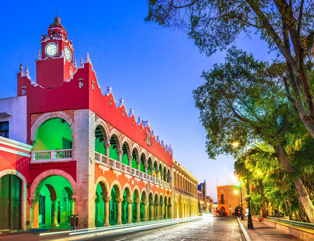 Noah Jigsaw Puzzle Merida, Mexico. Plaza Grande of the Spanish colonial city in Yucatan 1000 pieces