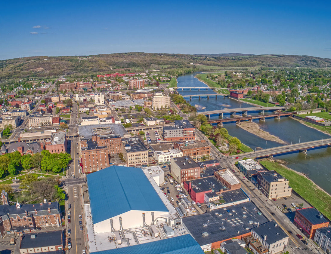 Noah Jigsaw Puzzle Elmira is a Town in Upstate New York on the Chemung River 1000 pieces