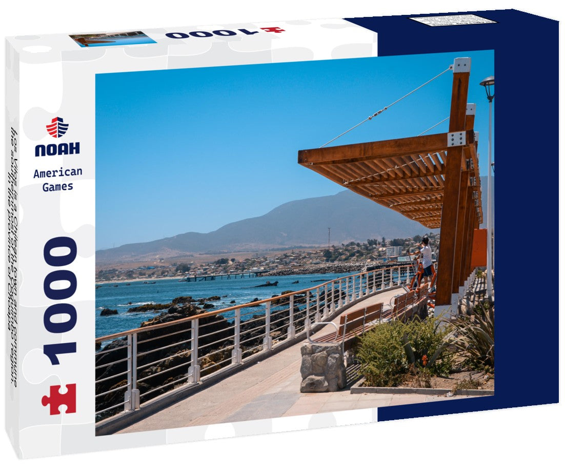 Noah Jigsaw Puzzle Los Vilos is a Chilean town and commune, the southernmost of the Coquimbo region. In the province of Choapa 1000 pieces