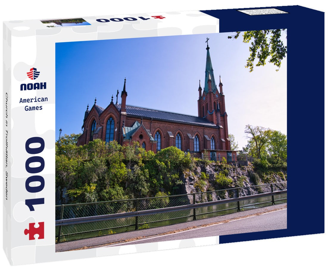 Noah Jigsaw Puzzle Church in Trollhättan, Sweden 1000 pieces