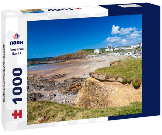 Noah Jigsaw Puzzle Beautiful sunny day at Crooklets Beach Bude Cornwall UK Europe 1000 pieces