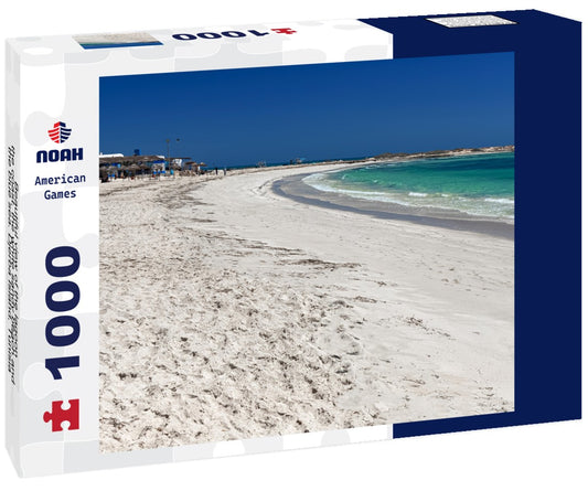 Noah Jigsaw Puzzle Beautiful view of the lagoon, the coast, the white sandy beach and the blue sea. Djerba Island, Tunisia 1000 pieces