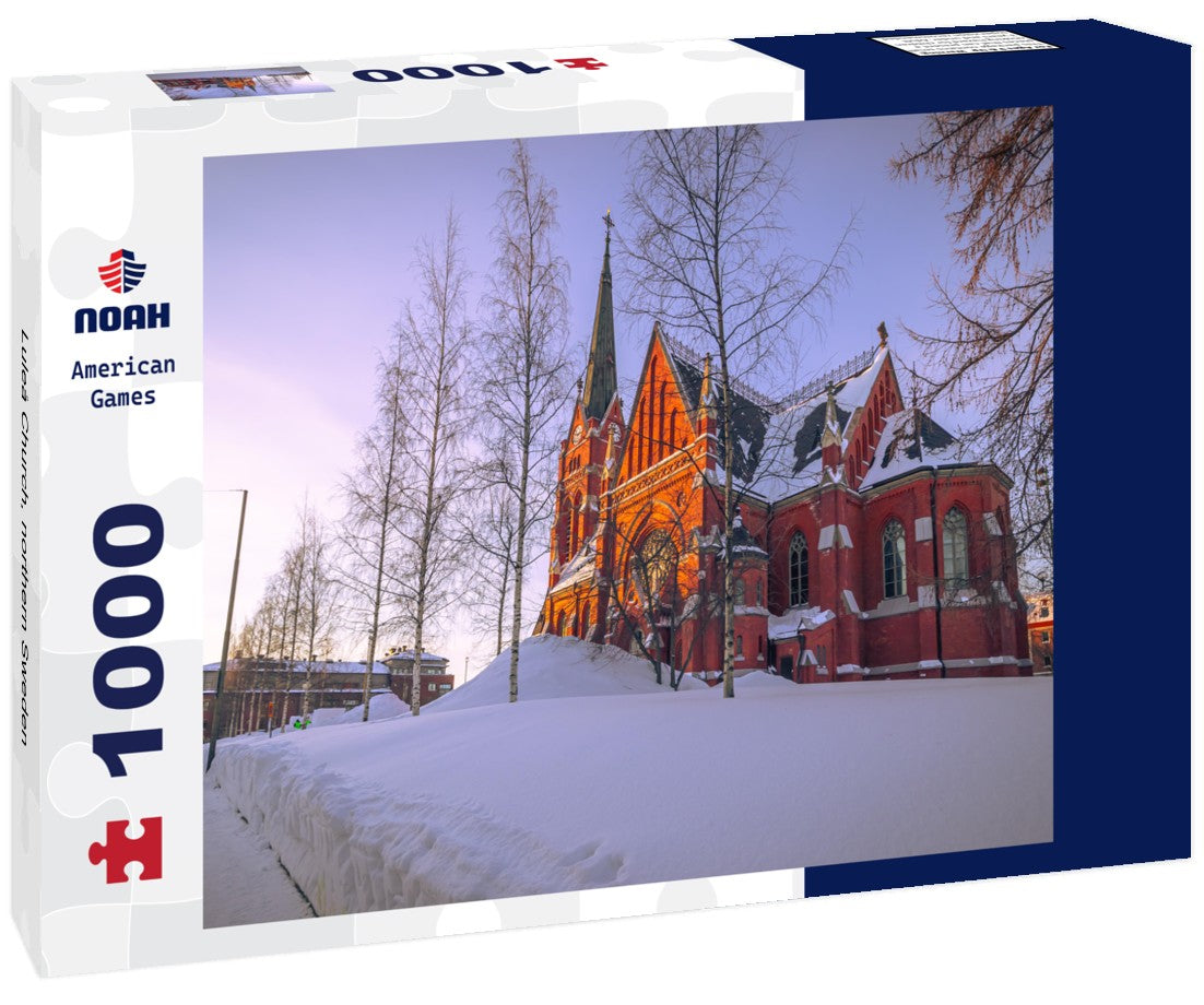 Noah Jigsaw Puzzle Luleå Church, northern Sweden 1000 pieces