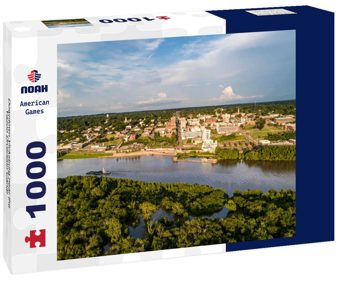 Noah Jigsaw Puzzle Downtown Vicksburg near the Yazoo Diversion Canal 1000 pieces