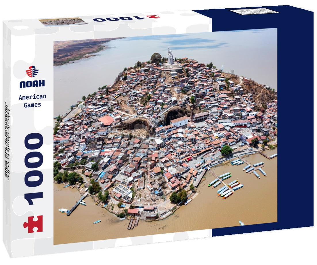 Noah Jigsaw Puzzle Isla de Janitzio is the largest island in Lake Pátzcuaro in the state of Michoacán, Mexico 1000 pieces