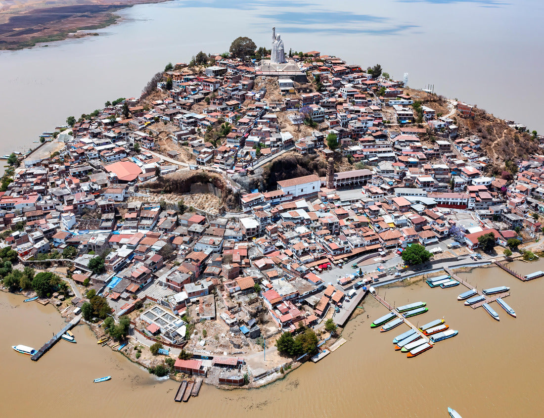 Noah Jigsaw Puzzle Isla de Janitzio is the largest island in Lake Pátzcuaro in the state of Michoacán, Mexico 1000 pieces