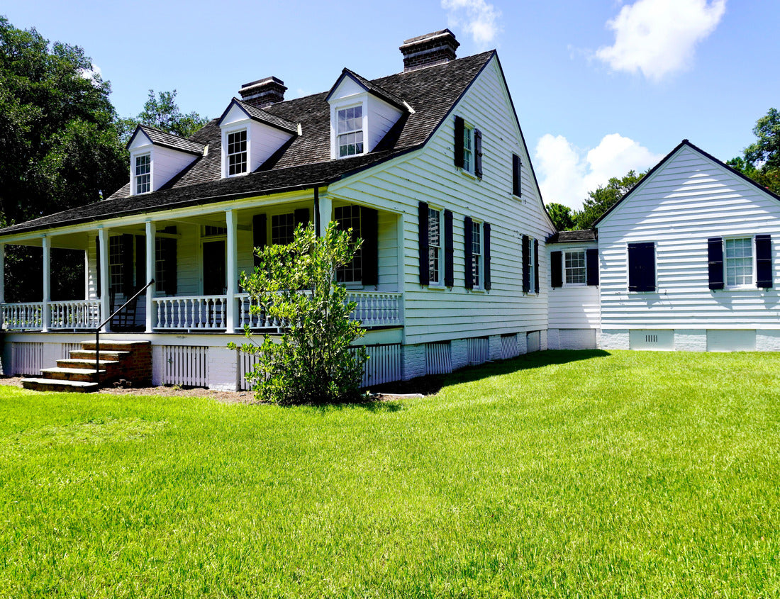 Noah Jigsaw Puzzle Charles Pinckney National Historic Site, Mount Pleasant, South Carolina: Preserves Charles Pinckney's Snee Farm plantation and country retreat. The Coastal Cottage with full-width front porch 1000 pieces