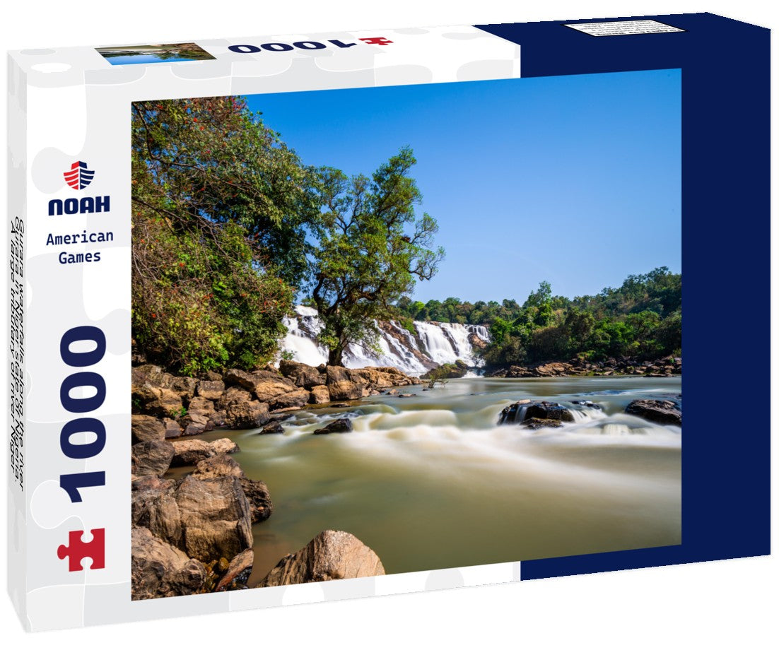 Noah Jigsaw Puzzle Gurara waterfalls along the river Gurara in Niger state of Nigeria. A large tributary of river Niger 1000 pieces