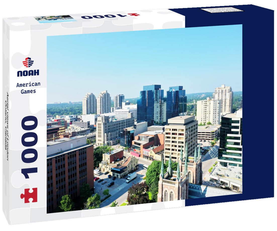 Noah Jigsaw Puzzle Aerial views of London, Ontario, Canada 1000 pieces
